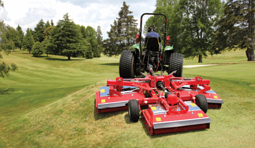 Trimax golf course mower